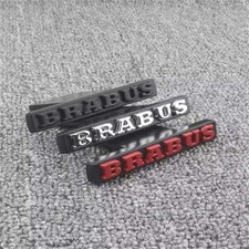 1x New Front Grille Adhesive Badge Radiator For brabus grill badge picture