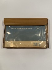 1968-72 Mercedes Benz W108 280S Owner’s Manual Service Book Set + Original Pouch picture