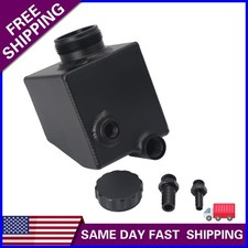 Aluminum Power Steering Pump Fluid Reservoir Tank Black For LS1 LS2 V6 V8 VT VY picture