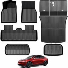 GALVAGNITE Floor Mats for 2025 2026 Tesla For Model Y | 2025-2026, Black picture