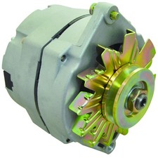 New Alternator Replace Delco 10SI 1 Wire Install 63 Amp V Belt Pulley picture