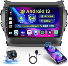 [8 Core 4G+64G] for Hyundai Santa Fe IX45 2013-2018, Android Radio GPS, WiFi picture