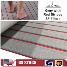 Gray Red EVA Foam Boat Decking Sheet Anti-Fatigue Flooring DIY Helm Station Pad picture