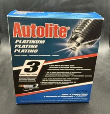 Autolite AP104 Platinum Spark Plugs Pack of 4 picture