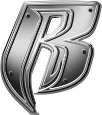 Ruff Ryders METAL LOOK DMX Decal Sticker Motorcycle Music Car Truck RIP picture