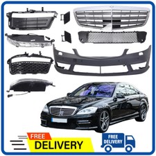 New S63/65 AMG Style Front Bumper Grille Fit Benz S-Class W221 S550 07-13 picture
