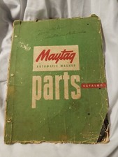 Vintage May Tag Parts Catalog Book Manual 1949 Automatic  Washer Parts  picture