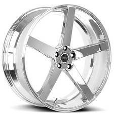 Chrome Strada Wheels Perfetto 18x8.5 Rims (4pcs) D4 picture