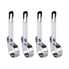 Chrome Lake Pipe Brackets - 4 Pack picture