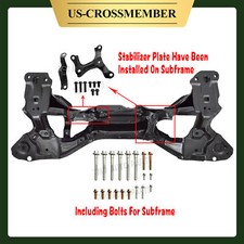 Front Subframe Back/Rear Beam Crossmember + BOLTS For 98-02 Honda Accord 2.3L picture
