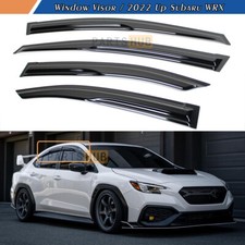 For 2022-2026 Subaru WRX VB JDM Wavy Mugen Style Window Visors Rain Guards picture