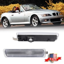 Clear Lens Front Bumper Side Marker Lights For 1996-2002 BMW Z3 M Coupe Roadster picture