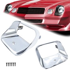 For 1978-1981 Chevrolet Camaro Z28 Park Light Bezels Chrome Trim 1979 1980 picture