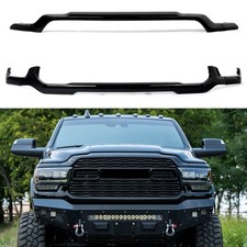 For 2019-2024 Ram 2500 3500 Gloss Black Front Upper & Lower Grille Trim Molding picture