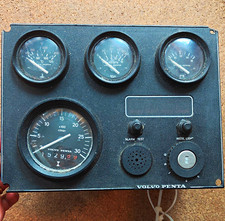 Volvo Penta Diesel Instrument Panel AQ AD TAMD KAD Good Working 1,529 Hours  picture