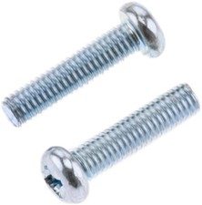 Bolt Pan Head Phillips Screws M6 x 1.0 x 25mm 10-Pack picture