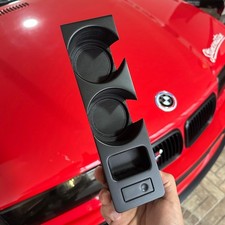 BMW E36 OEM CUP HOLDER - DESIGNED FOR OEM BUTTONS AND COIN POUCH picture