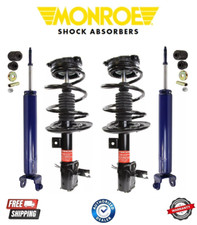 Complete Monroe Front Strut Coil Springs Rear Shock Kit For 13-18 Nissan Altima picture