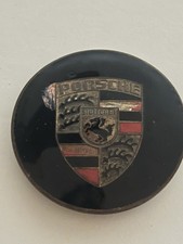 Original Porsche Crest Hubcap Badge Emblem REU 901 Stamp Early 911 912 356 picture