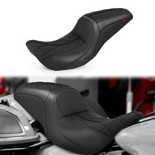 Rider Silica gel 1-Piece Full Set Front Rear Seat For Harley Road King 1997-2007 picture