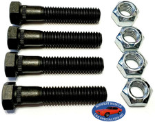 64-75 GM Upper Control Arm Cross Shaft Bolts & Nuts W Serrated Shoulder 8pcs UK picture