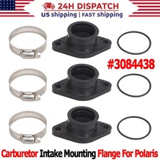 3 Set Carburetor Intake Flange For 92-99 Polaris XLT 600 SP LTD Touring 3084438 picture
