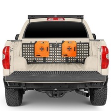 Fit 14-21 Toyota Tundra CrewMax Truck Bed Front Storage Steel MOLLE Panel System picture