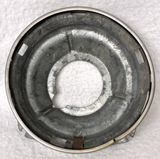 54,55,56-?CADILLAC GALVANIZED STEEL HEADLIGHT BUCKET&STAINLESS BEZEL,GM,BUICK?OE picture
