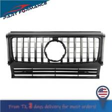 GT Front Grille FIT For  Mercedes Benz W463 G-CLASS 1990-2018 Chrome Black picture