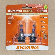 Sylvania H11B SilverStar ULTRA High Performance Halogen Headlight Bulbs (2 Pack) picture