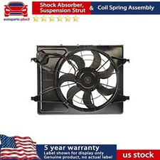 Dorman 620-493 Engine Cooling Fan Assembly For 2007-2010 Hyundai Elantra picture
