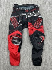 Answer Racing Men's Red Black And White 2013 Syncron Pants Mens Size 34 picture