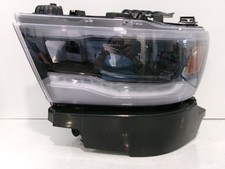 Fits 2019-2024 Ram 1500 Driver Left LH LED Reflector Headlight Black Trim by TYC picture
