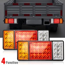 2x 36 LED Trailer Truck Sealed Reverse Back-Up Running Tail Light 12V Lorry Bus picture