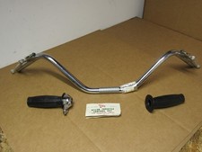 WARDS BENELLI 125 175 250 350 HANDLEBAR W/ THROTTLE GRIPS LEVERS picture