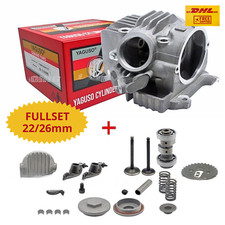 Yaguso Racing Cylinder Head 22mm 26mm for Yamaha TTR110 TTR110E 110cc Full Set picture