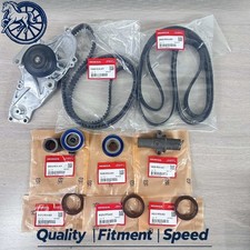 9PCS Genuine Timing Belt Kit w/ Water Pump For HONDA  ACURA  Accord Odyssey V6 picture