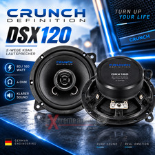 Crunch DSX120 2-Way Coaxial Speakers 12 Cm 160 Watt Power - 1 Pair picture