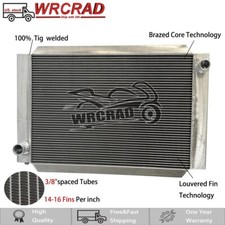 209000 Universal 2-Row All Aluminum Racing Radiator Fit Airboat 31'' W x 21'' H picture