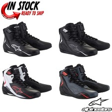 NEW ALPINESTARS FASTER-4 RIDING MOTORCYCLE SHOES - PICK SIZE & COLOR picture