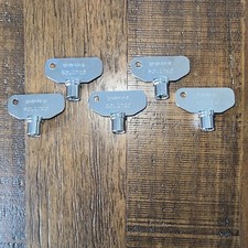 Southco Barrel Key, 3 Notch - E3-26-819-15, Set of 5  --  -- picture