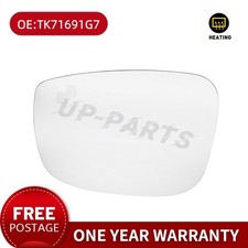 Left Side Mirror Glass TK71691G7 Fit Mazda CX-5 CX-9 2016-2023 Heated Blind Spot picture