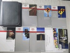 NEW 2018 TOYOTA AVALON Owner & Navigation Manuals Guide Books Deluxe Case OEM  picture
