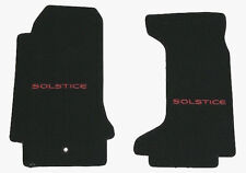 Lloyd CLASSIC LOOP Black FLOOR MATS Red embroidered logos 2006 Pontiac Solstice picture