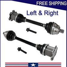 NEW L & R Front CV Axle Drive Shafts For Bentley Continental GT GTC Flying Spur picture