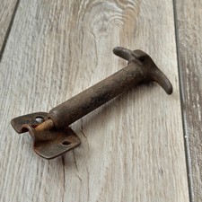 Vintage Antique 20s 30s Hood Latch Lockdown Handle Rusty Read picture