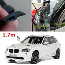 Universal 1.7m Rubber Sealed Strips Car Front Windshield Wiper Panel Hood Seal picture