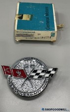 1978 Corvette 25th Anniversary Metal Front Nose Emblem picture