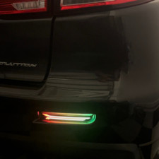 2008-2017 Mitsubishi Lancer Evo X Rear Bumper Reflector FLOW SERIES picture