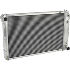 WindChill® 70-81 F-Body SBC Alum 3-Row Radiator w/ Cooler, Plain picture
